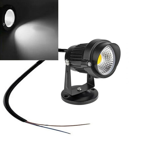 Luysn Spotlight,Led Landscape Up Down Light 5W White Led Decorative Spotlight Lamp 110V with Plug for Indoor Outdoor Yard Step Wall Lighting,Spot Lights Indoor,Uplights Indoor