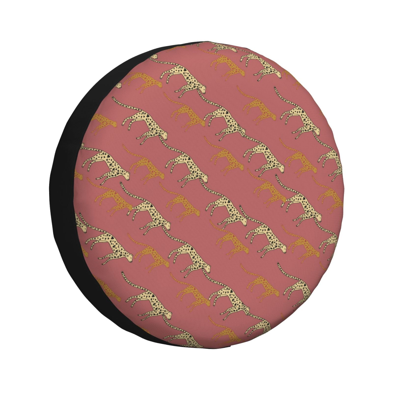 Luyuia Leopard Print Print Waterproof Leather Tire Cover, Durable Wheel ...