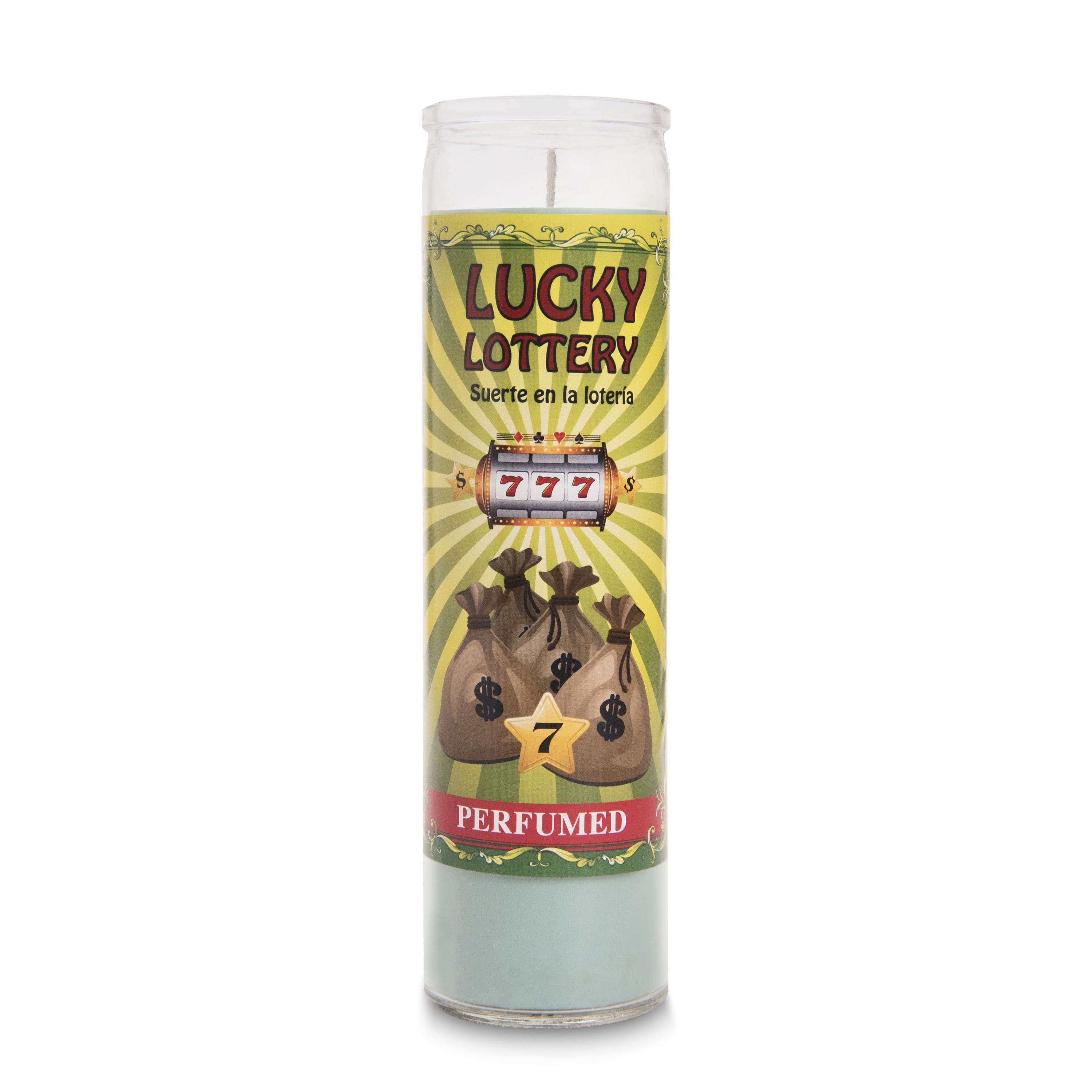 Luz De Gracia Lucky Lotto Scented Religious Candle, 9.87 oz