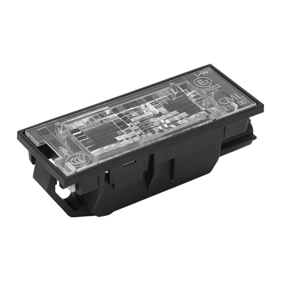 Luz trasera de matrícula, luz de matrícula BOROCO 8200480127 reemplazo de lámpara de matrícula trasera para Clio MK III IV Fluence Kangoo