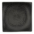 thumbnail image 1 of Luzerne L6250000123S 7 in. Urban Black Curved Square Porcelain Plate, 1 of 1