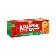 Luzianne Decaffeinated Black Iced Tea Bags, 24 Count