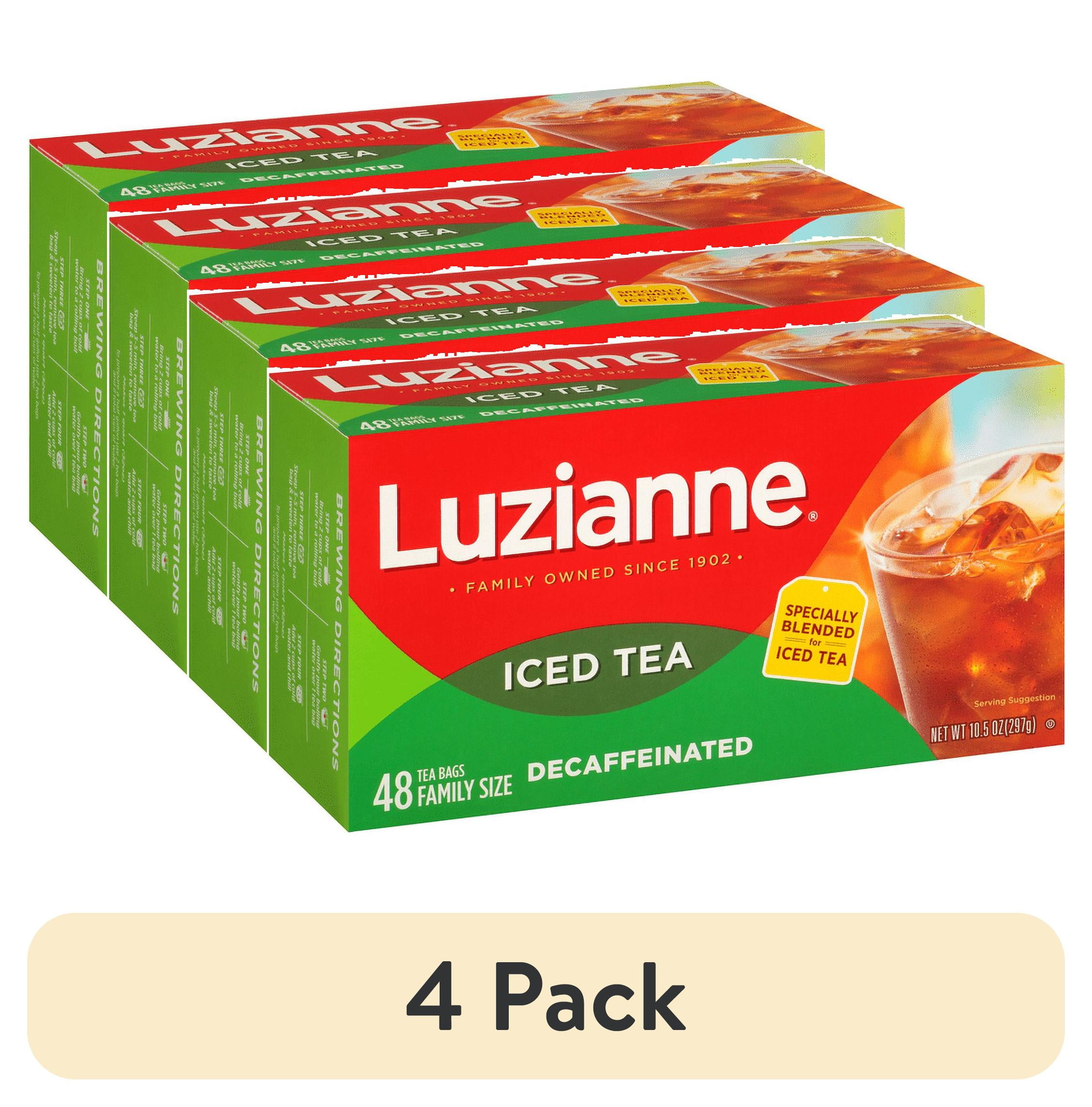 Luzianne Family Size Half Caff Iced Tea Bags