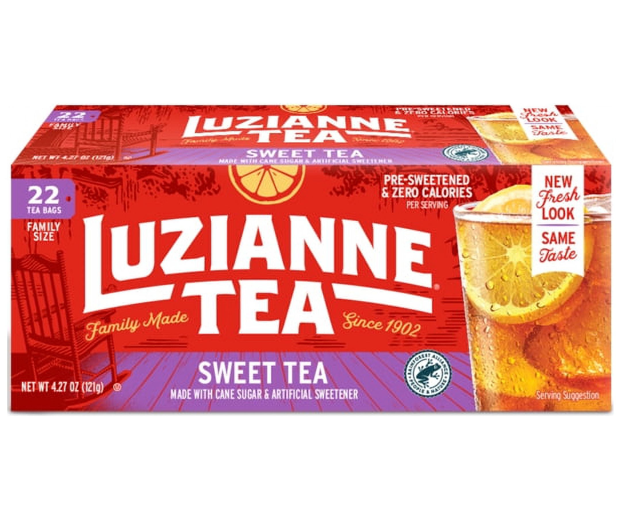 Luzianne Iced Sweet Tea Bags, 22 Count