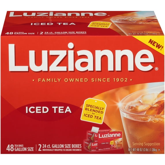 Luzianne® Iced Tea Gallon Size Tea Bags 2-24 ct Boxes