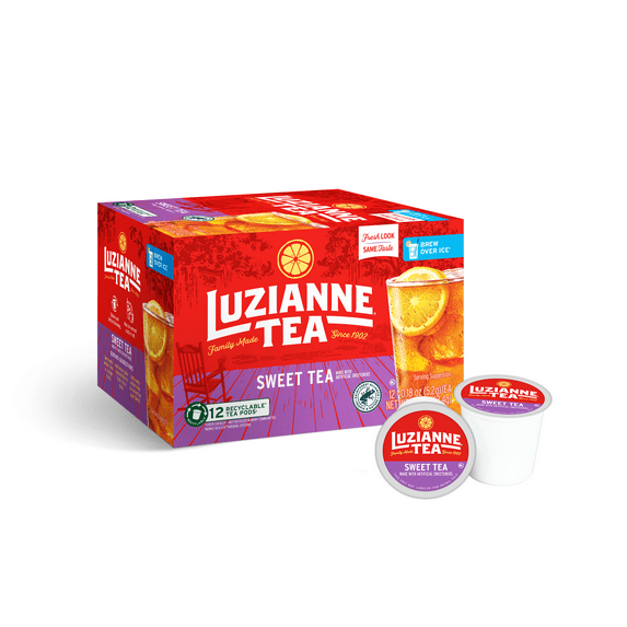 Luzianne Iced Sweet Tea Single Serve Pods, 12 Count