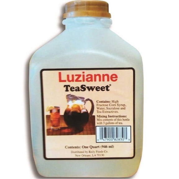 Luzianne Sweetener Iced Tea, 32 Ounce -- 6 per case.