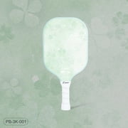 Luzz Carbon Fiber Pickleball Paddles(16mm) Sandblasted Surface USAPA Approved T700 Pickle Ball Rackets for All Skill Level Clover