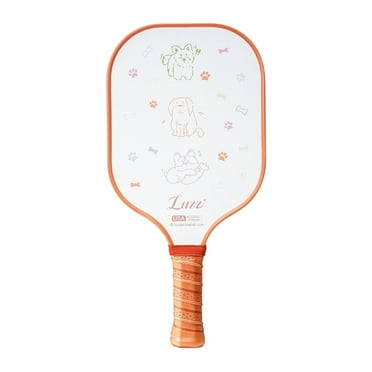 Luzz Carbon Fiber Pickleball Paddles(16mm) Sandblasted Surface USAPA Approved T700 Pickle Ball Rackets for All Skill Level Dog