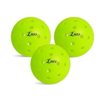 Luzz Pickle Ball Set(3 pcs)– 40-Hole Rotomolded Design, Wear-Resistant, Anti-Aging, Superior Rebound