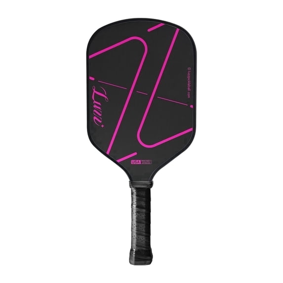 Luzz Pickleball Attack Paddle(16mm)T700 Carbon Fiber Friction Surface Thermoformed Intermediate Advanced ZZ Racket