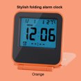 thumbnail image 1 of Lv. life Foldable Alarm Clock, Portable Alarm Clock,Portable Foldable Tabletop Digital Alarm Clock with Temperature Calendar Date Week, 1 of 9