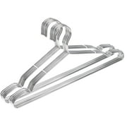 Lvelia 20 Packs Heavy Duty Metal Stainless Steel Hangers, Clothes Hangers for Clothing, Coats, Shirts, Jackets, Suits