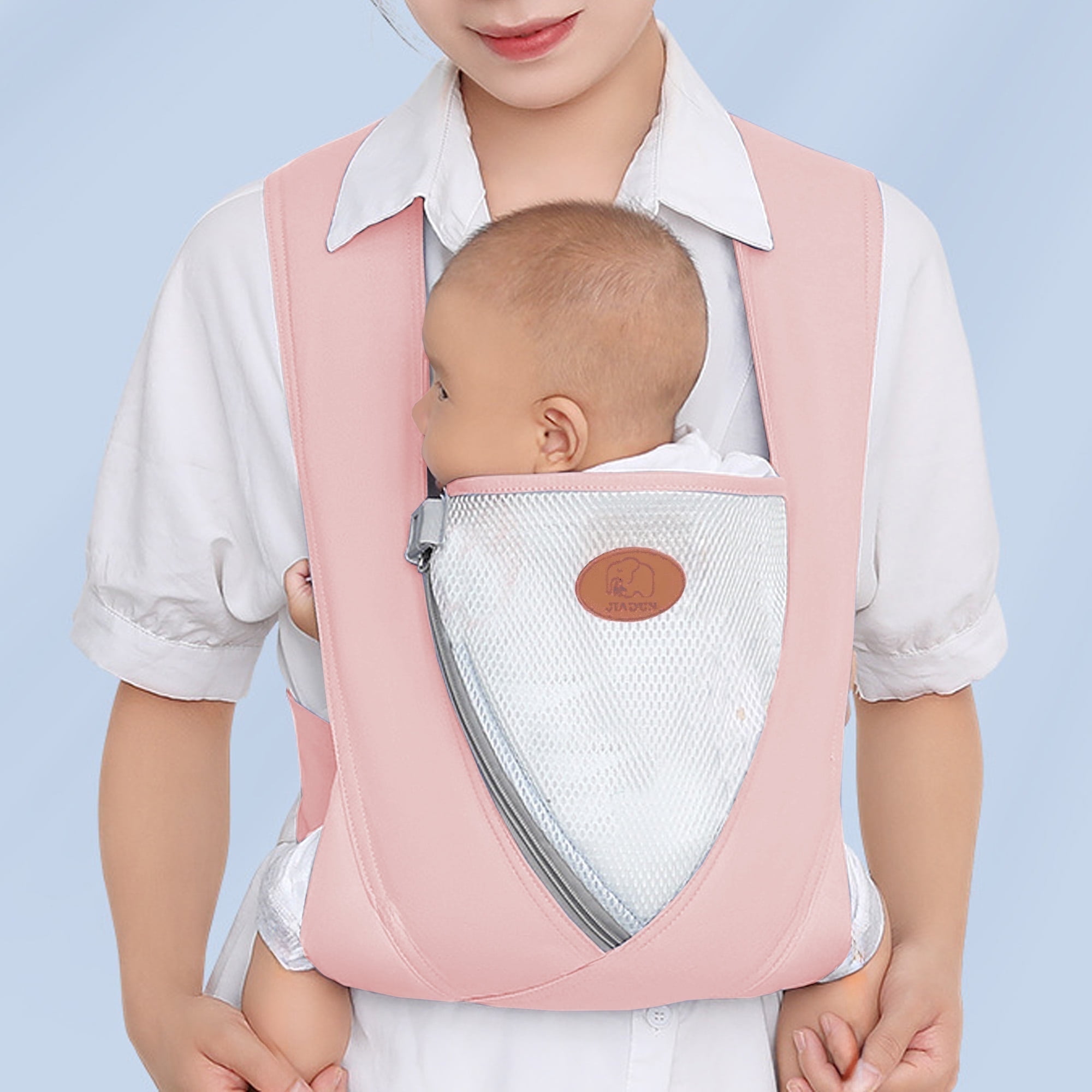 Walmart promo code:  Walmart Black Friday Deals 2025 - Lvelia Baby Carrier Newborn to Toddler,4-in-1 Baby Ergonomic and Cozy Adjustable Lightweight Infant Carrier,Newborn Baby Carrier for 8-32 lbs,Pink