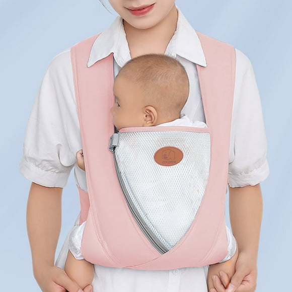 Lvelia Baby Carrier Newborn to Toddler,4-in-1 Baby Ergonomic and Cozy Adjustable Lightweight Infant Carrier,Newborn Baby Carrier for 8-32 lbs,Pink