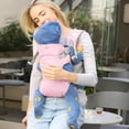 thumbnail image 1 of Lvelia Baby Carrier Newborn to Toddler,4-in-1 Easy to Wear Ergonomic Adjustable Lightweight Infant Carrier,Newborn Baby Carrier for 8-32 lbs,Pink, 1 of 7