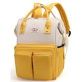 thumbnail image 1 of Lvelia Diaper Bag Backpacks Waterproof Baby Nappy Bag Stylish Durable Yellow, 1 of 9