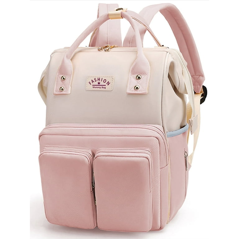 Lvelia Diaper Bag Backpack, Waterproof Nappy Bag, Large Capacity