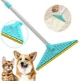 thumbnail image 1 of Lvelia Carpet Rake for Pet Hair Removal,Reusable Cat Dog Hair Remover Broom with 45"Long Handle Advanced Lint Remover Scraper for Carpets, Rugs, Mats, Couch, 1 of 9