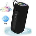 thumbnail image 1 of Lvelia Portable Bluetooth Speakers,Wireless Speaker with Loud Stereo Sound,Bluetooth 5.3, RGB Lights, Dual Pairing for Home, Outdoor, Party,Gift Ideas, 1 of 12