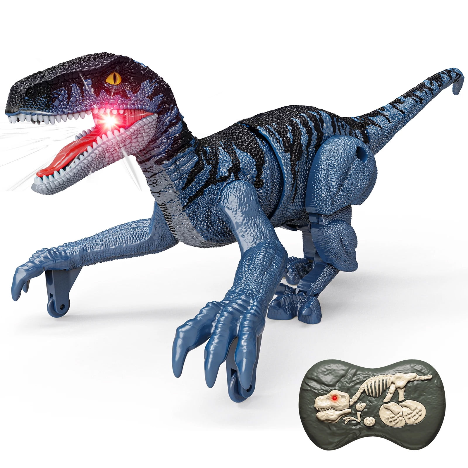 Lvelia Remote Control Dinosaur Toys for Kids,2.4G Electronic Walking ...