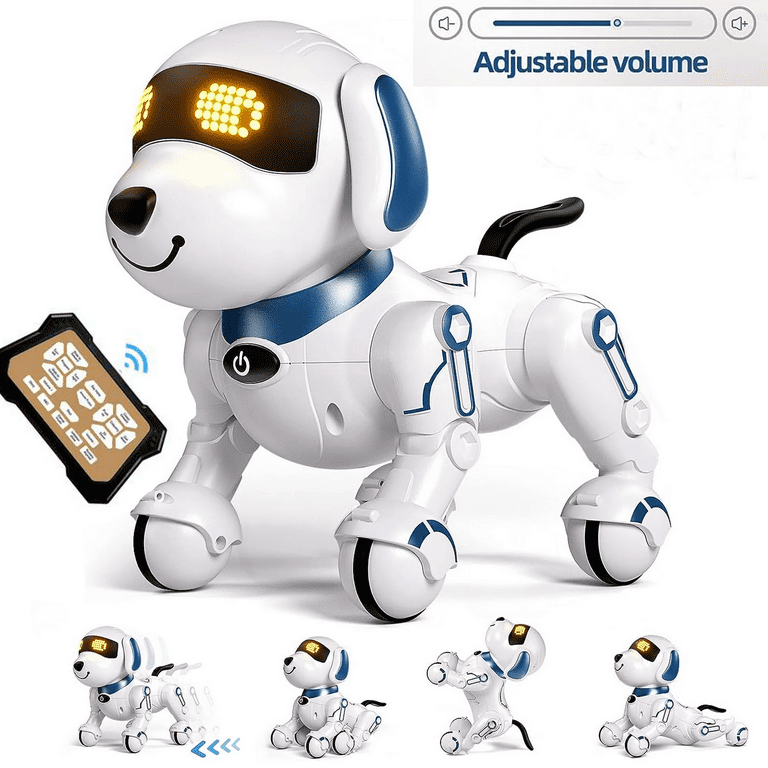 Lvelia Interactive RC Robot Dog Programmable Toy with Education Function Ideal for Kids Gifts Walmart
