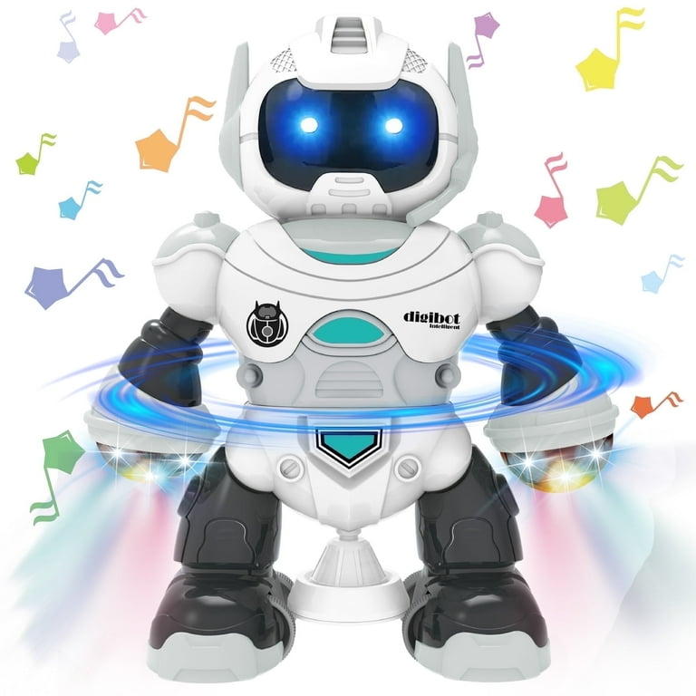 Lvelia Robot Toy for Kids,Electronic Musical Walking Dancing