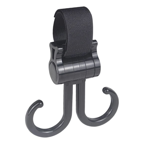 Lvgun Under $5 Upgraded Stroller Hooks Stroller Accessories for Hanging Bags Purses and Bags Multi Purpose Stroller Clips for Travel & Daily Use
