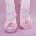thumbnail image 1 of LvhaoGJOB Ballet Flats for Kids Soft Flexible Sole ballet flats Elegant Design kids ballet flats Flexible Flat Sole girls shoes All Season Dance Class Footwear Ballet Flats, 1 of 9
