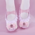 thumbnail image 1 of LvhaoGJOB Ballet Flats for Kids Soft Flexible Sole ballet flats Elegant Design kids ballet flats Flexible Flat Sole girls shoes All Season Dance Class Footwear Ballet Flats, 1 of 9