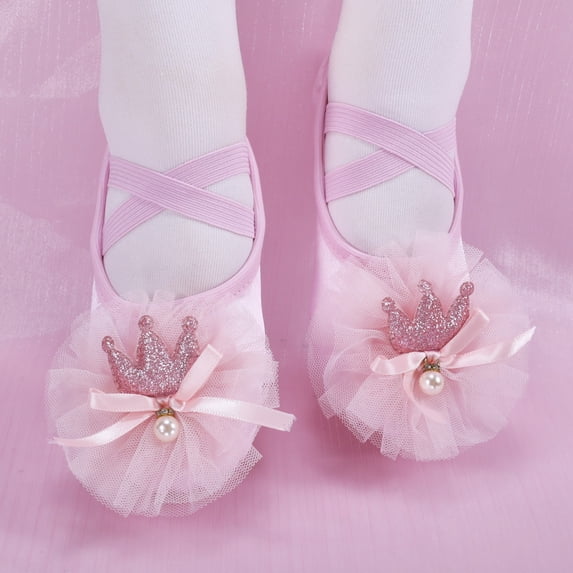 LvhaoGJOB Ballet Flats for Kids Soft Flexible Sole Elegant Design ballet flats kids ballet flats All Season Footwear
