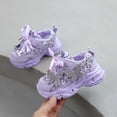 thumbnail image 1 of LvhaoGJOB Girls' Breathable Upper Chunky Sneakers with Cushioned Sole and Non-Slip Platform Sole, 1 of 9