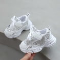 thumbnail image 1 of LvhaoGJOB Girls' Breathable Upper Chunky Sneakers with Cushioned Sole and Non-Slip Platform Sole, 1 of 9
