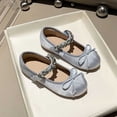 thumbnail image 1 of LvhaoGJOB Girls' Elegant Style Mary Jane Flats with Comfortable Fit and Flexible Flat Sole, 1 of 5