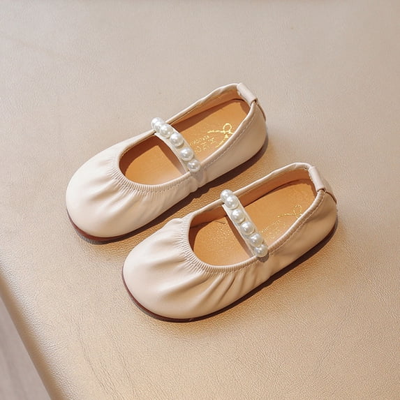 LvhaoGJOB Girls' Soft Flexible Sole Ballet Flats with Elegant Design and Flexible Flat Sole