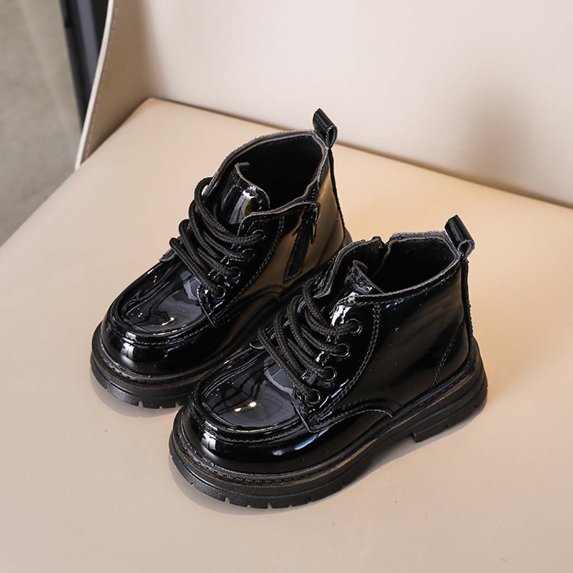 LvhaoGJOB Kids' Ankle Boots for Everyday Wear - Comfortable Fit, Stylish Design