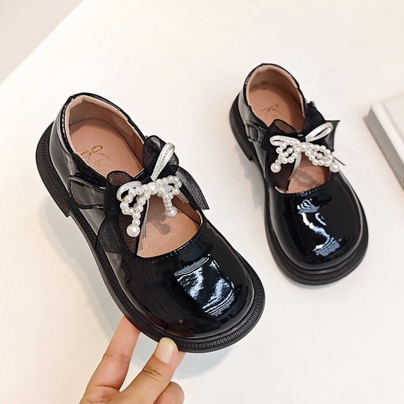 LvhaoGJOB Mary Jane Shoes for Kids Elegant Style mary jane shoes Comfortable Fit kids mary jane shoes Low Comfort Heel girls shoes All Season Special Occasions Footwear Mary