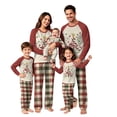 thumbnail image 1 of Lvotionpl 2026 Family Christmas Pajamas Matching Sets, Matching Family Christmas Pjs Long Sleeve Top & Pants Set Matching Holiday Family Pajama Xmas Sets, 1 of 5