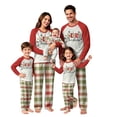 thumbnail image 1 of Lvotionpl 2026 Family Christmas Pajamas Matching Sets, Match Family Christmas Pjs Long Sleeve Top & Pants Set Matching Holiday Family Pajama Xmas Sets, 1 of 5