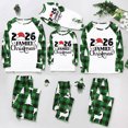 thumbnail image 1 of Lvotionpl 2026 Family Matching Christmas Pajamas Set, Christmas PJs for Men Women s, Long Sleeve Tops and Pants, Holiday Family Sleepwear, Xmas Pajama Sets, 1 of 5