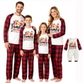thumbnail image 1 of Lvotionpl 2026 Family Matching Christmas Pajamas Set, Christmas PJs for Men Women s, Long Sleeve Tops and Pants, Holiday Family Sleepwear, Xmas Pajama Sets, 1 of 5