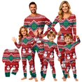 thumbnail image 1 of Lvotionpl 2026 Family Matching Christmas Pajamas Set, Christmas PJs for Men Women s, Long Sleeve Tops and Pants, Holiday Family Sleepwear, Xmas Pajama Sets, 1 of 5