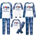 thumbnail image 1 of Lvotionpl 2026 Family Matching Christmas Pajamas Set, Christmas PJs for Men Women s, Long Sleeve Tops and Pants, Holiday Family Sleepwear, Xmas Pajama Sets, 1 of 4