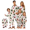 thumbnail image 1 of Lvotionpl 2026 Matching Family Christmas Pjs, Matching Christmas Pajamas Long Sleeve Top & Pants Set Matching Holiday Family Pajama Xmas Sets, 1 of 6