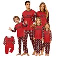 thumbnail image 1 of Lvotionpl 2026 Matching Family Christmas Pjs, Matching Christmas Pajamas Long Sleeve Top & Pants Set Matching Holiday Family Pajama Xmas Sets, 1 of 4