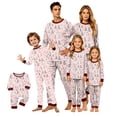 thumbnail image 1 of Lvotionpl 2026 Matching Family Christmas Pjs, Matching Christmas Pajamas Long Sleeve Top & Pants Set Matching Holiday Family Pajama Xmas Sets, 1 of 4