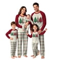 thumbnail image 1 of Lvotionpl 2026 Family Christmas Pajamas Matching Sets, Matching Family Christmas Pjs Long Sleeve Top & Pants Set Matching Holiday Family Pajama Xmas Sets, 1 of 5