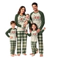 thumbnail image 1 of Lvotionpl 2026 Family Christmas Pajamas Matching Sets, Match Family Christmas Pjs Long Sleeve Top & Pants Set Matching Holiday Family Pajama Xmas Sets, 1 of 5