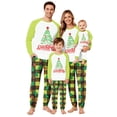 thumbnail image 1 of Lvotionpl Match Family Christmas Pjs, Matching Christmas Pajamas Long Sleeve Top & Pants Set Matching Holiday Family Pajama Xmas Sets, 1 of 4
