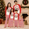 thumbnail image 1 of Lvotionpl Match Family Christmas Pjs, Matching Christmas Pajamas Long Sleeve Top & Pants Set Matching Holiday Family Pajama Xmas Sets, 1 of 4